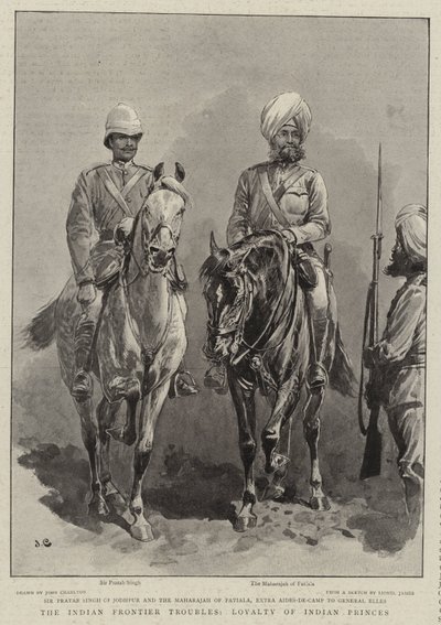 The Indian Frontier Troubles, Loyalty of Indian Princes by John Charlton